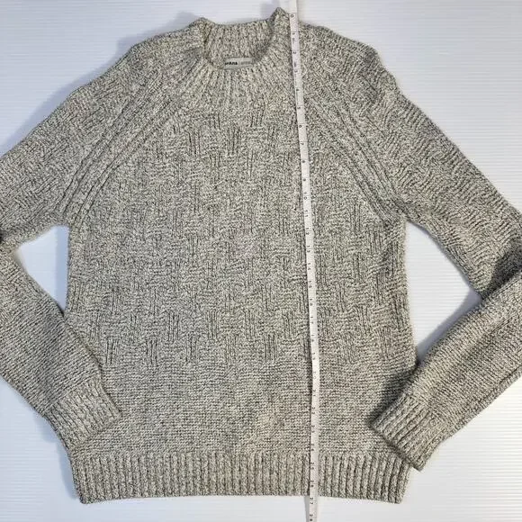 prAna Sky Meadow Sweater Large Recycled Cotton Knit Outdoor Gorpcore Ethical - Picture 9 of 16